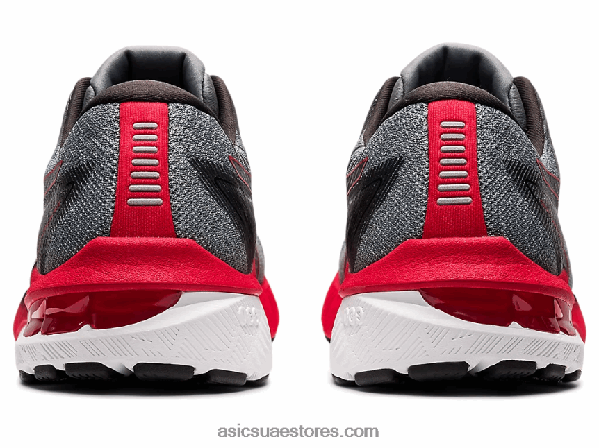 Asics منتصف رمادي / أحمر كهربائي GT-2000 10 2N24DJ1646