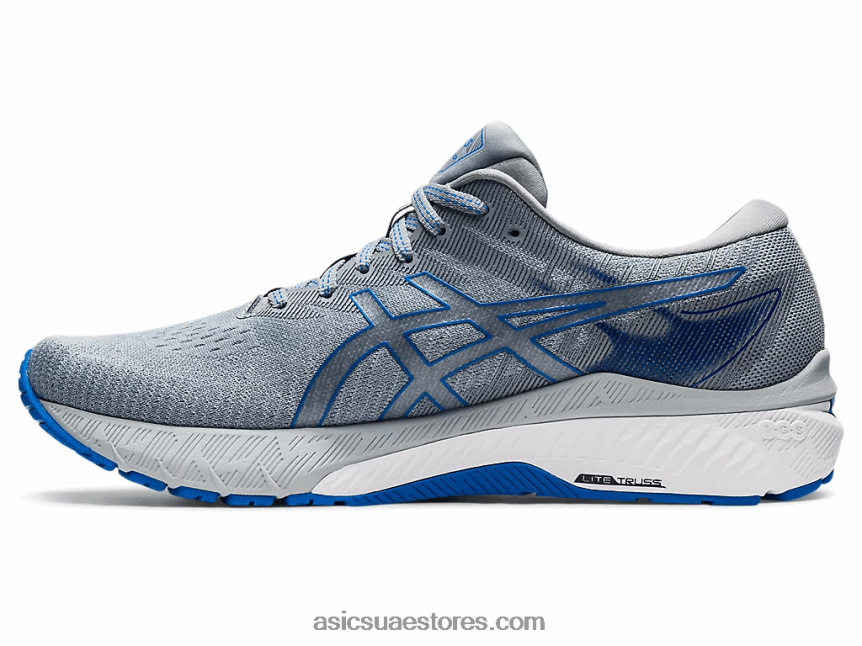 Asics صفيحة صخرية / أزرق كهربائي GT-2000 10 2N24DJ1682