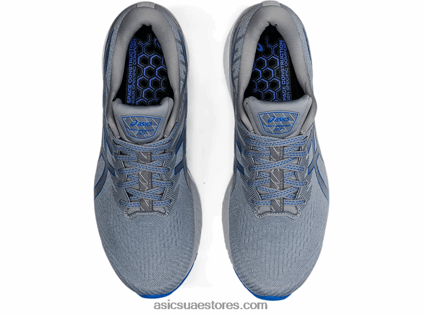 Asics صفيحة صخرية / أزرق كهربائي GT-2000 10 عريض 2N24DJ1683