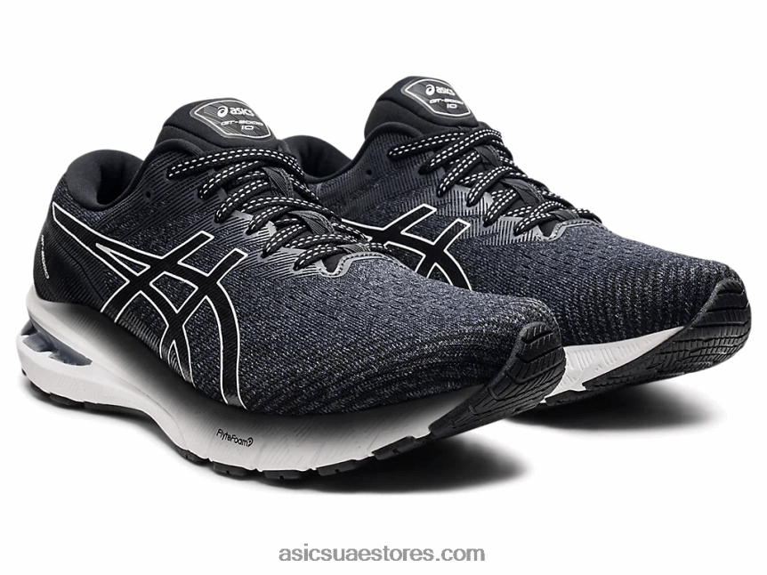 Asics أسود / أبيض GT-2000 10 2N24DJ1684