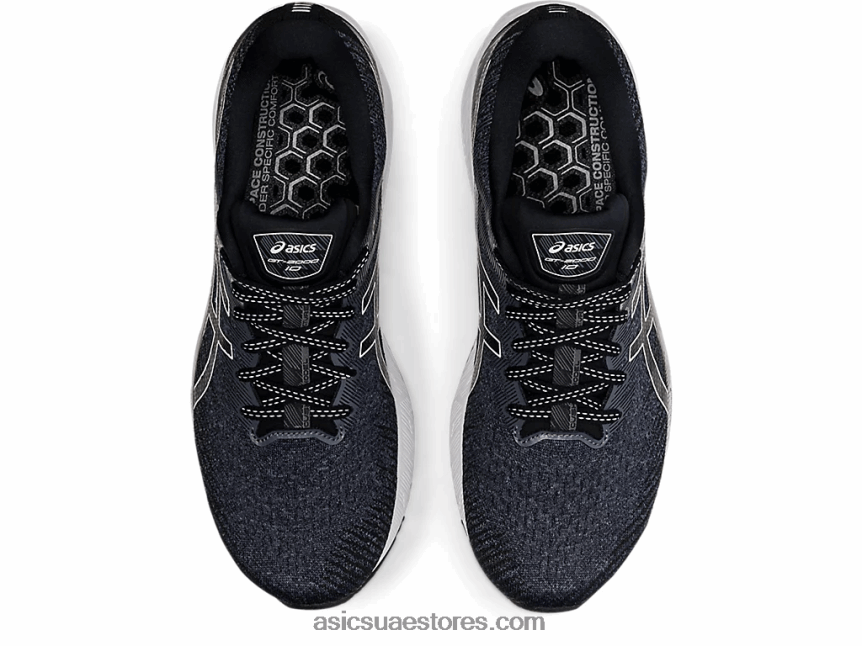 Asics أسود / أبيض GT-2000 10 2N24DJ1684