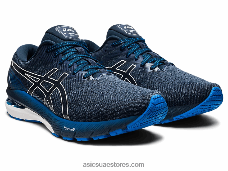 Asics الرعد الأزرق / الأزرق الفرنسي GT-2000 10 2N24DJ1697