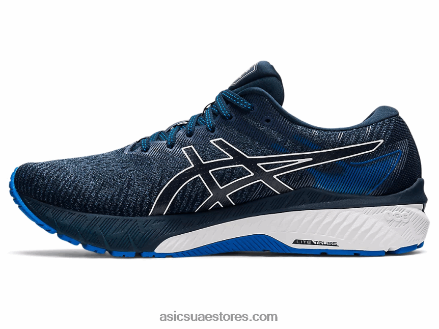 Asics الرعد الأزرق / الأزرق الفرنسي GT-2000 10 2N24DJ1697