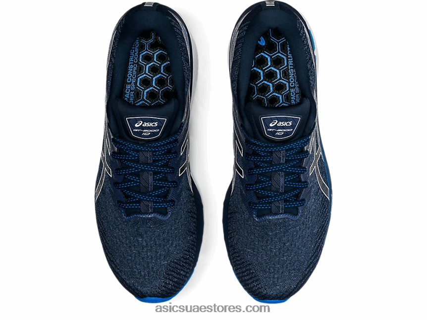 Asics الرعد الأزرق / الأزرق الفرنسي GT-2000 10 2N24DJ1697