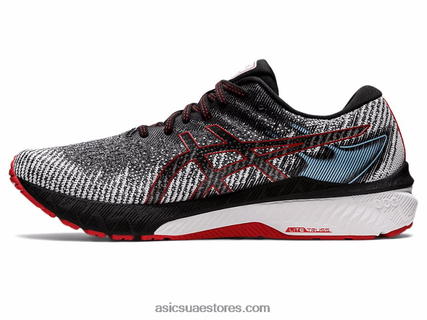 Asics أسود / أحمر سرعة GT-2000 10 2N24DJ1858