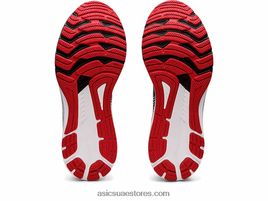 Asics أسود / أحمر سرعة GT-2000 10 2N24DJ1858