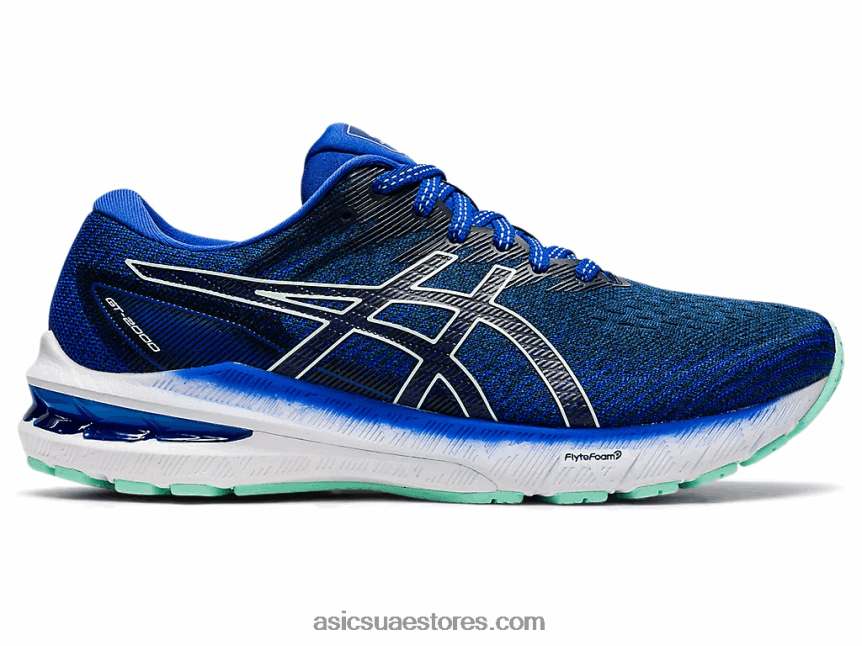 Asics اللازورد الأزرق / الجليد الطازج GT-2000 10 2N24DJ2641