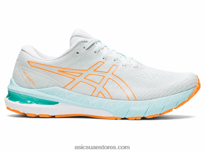 Asics البوب ​​البحر / البرتقال المهدئ GT-2000 10 2N24DJ3236