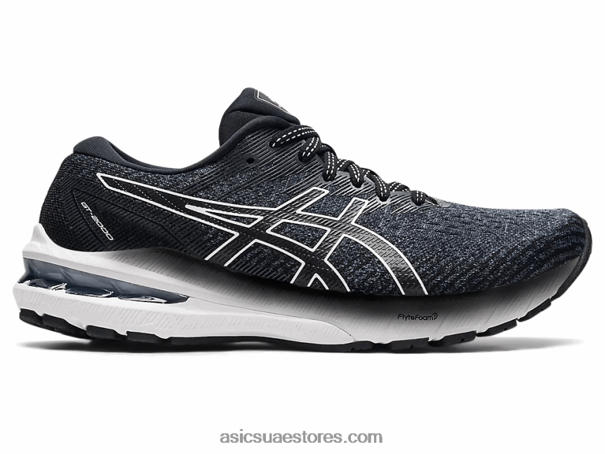 Asics أسود / أبيض GT-2000 10 2N24DJ3683
