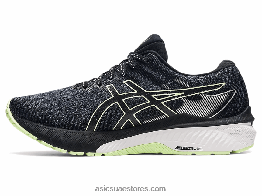 Asics خزامى ناعم / أسود GT-2000 10 عريض 2N24DJ3689