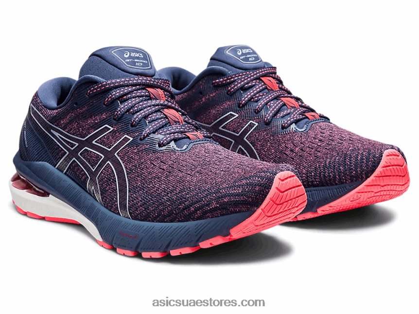 Asics اشتعلت النيران في المرجان / الرعد الأزرق GT-2000 10 2N24DJ3691