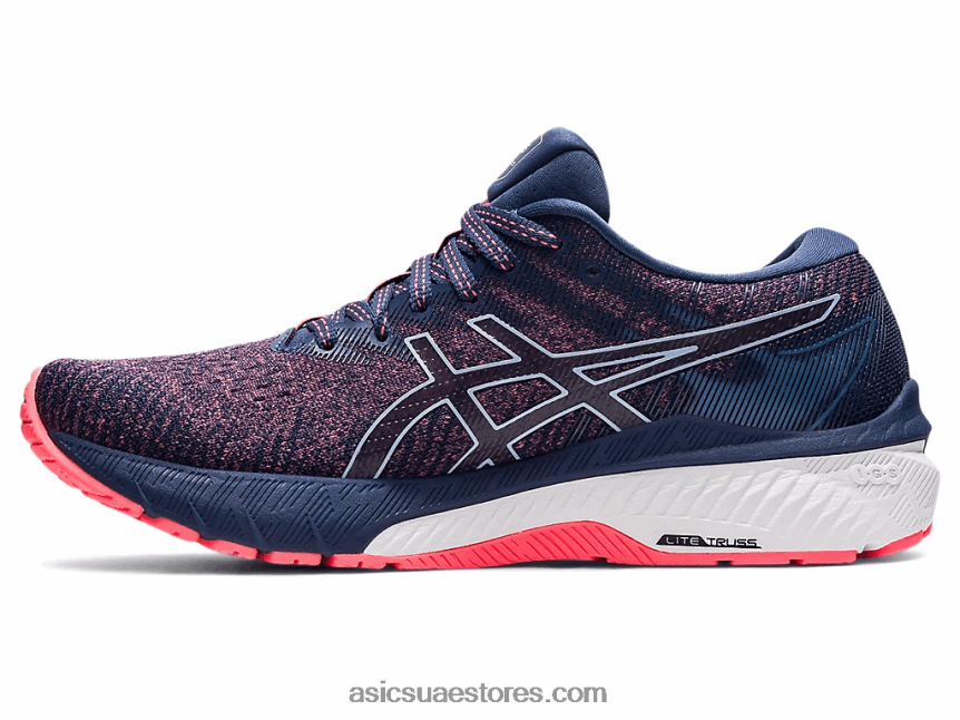 Asics اشتعلت النيران في المرجان / الرعد الأزرق GT-2000 10 2N24DJ3691