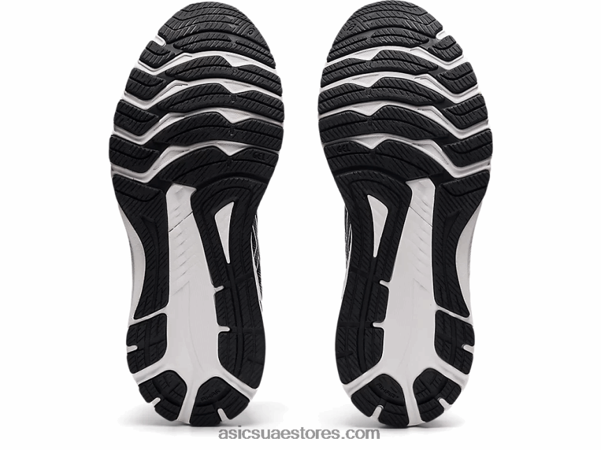 Asics أسود / أبيض GT-2000 10 عريض 2N24DJ3694