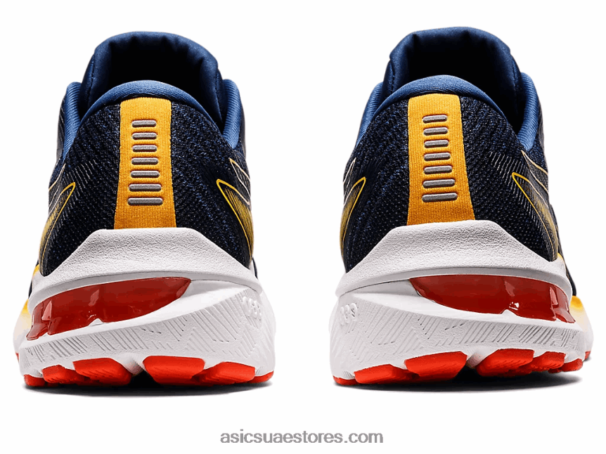 Asics أزرق منتصف الليل / الحمضيات GT-2000 10 2N24DJ602