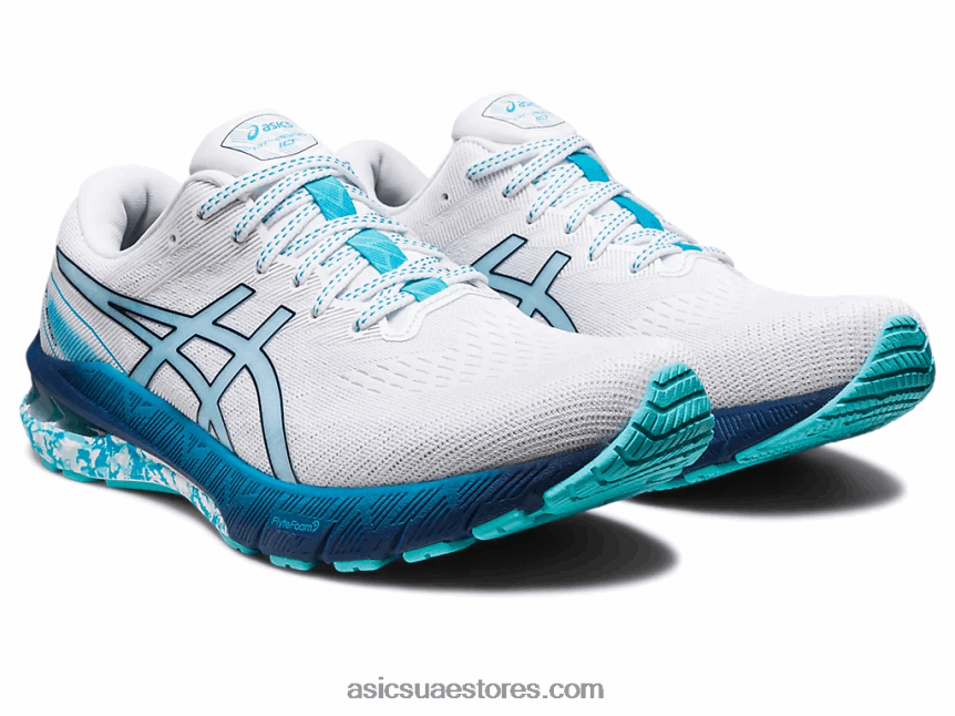 Asics النعناع الأبيض / الجليد GT-2000 10 2N24DJ603