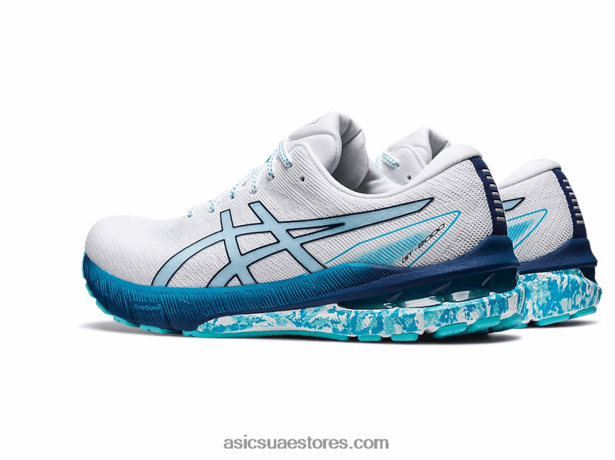 Asics النعناع الأبيض / الجليد GT-2000 10 2N24DJ603