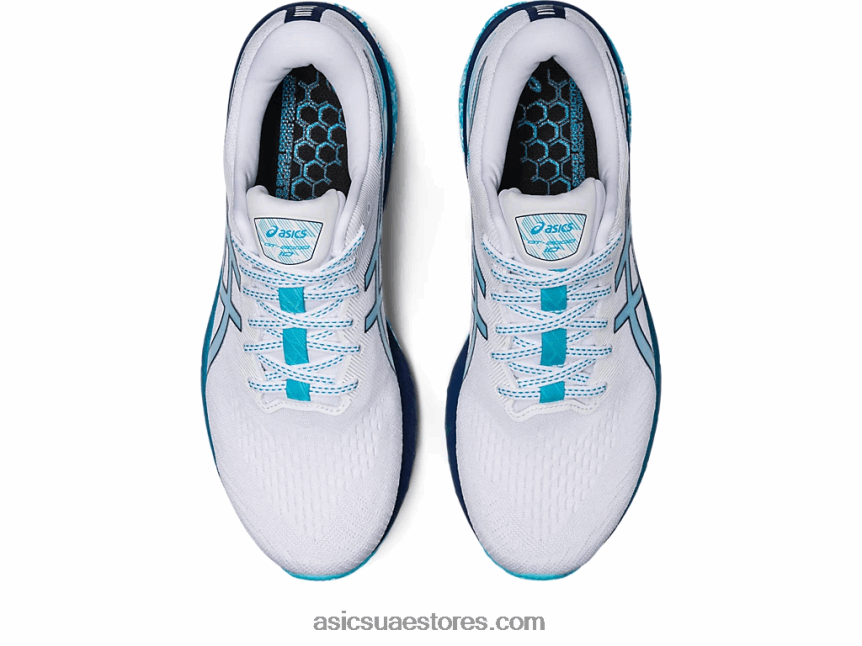 Asics النعناع الأبيض / الجليد GT-2000 10 2N24DJ603