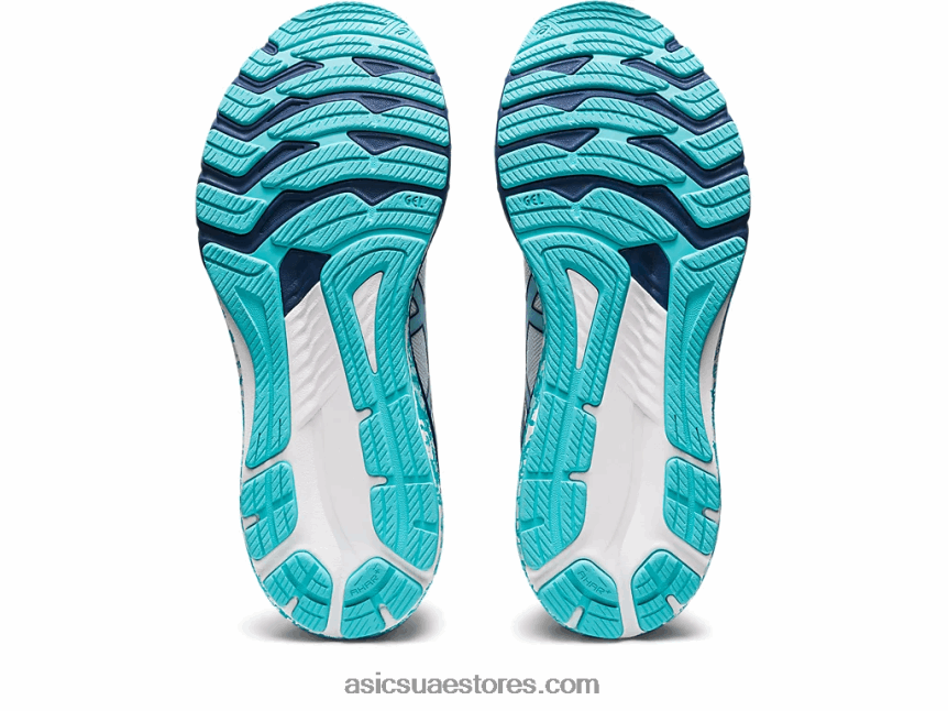 Asics النعناع الأبيض / الجليد GT-2000 10 2N24DJ603