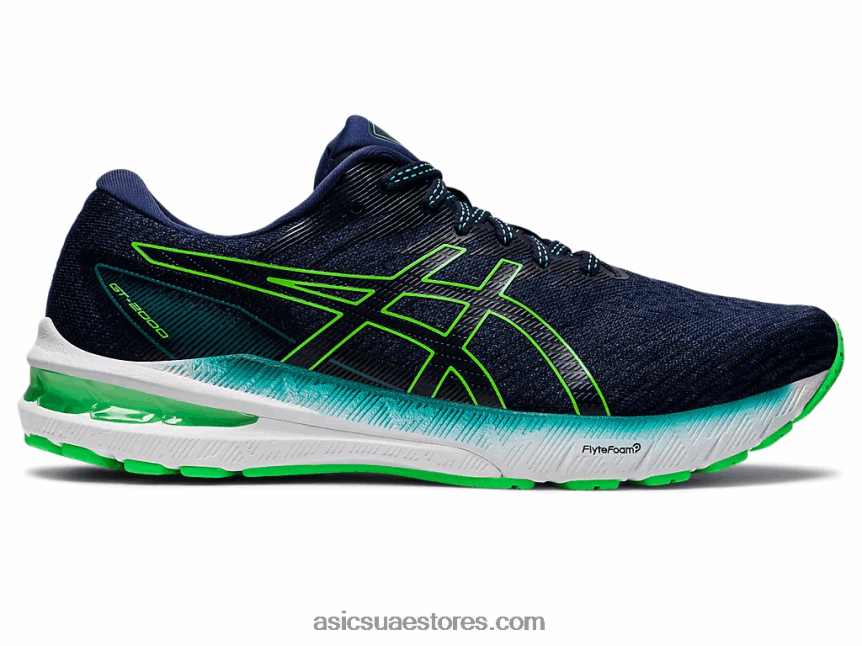 Asics أعماق المحيطات / ورقة جديدة GT-2000 10 2N24DJ962