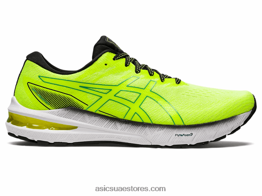 Asics تجمهر أصفر / صنوبر مخملي GT-2000 10 2N24DJ971