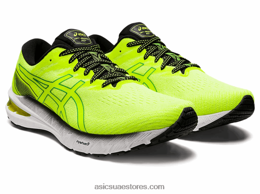 Asics تجمهر أصفر / صنوبر مخملي GT-2000 10 2N24DJ971