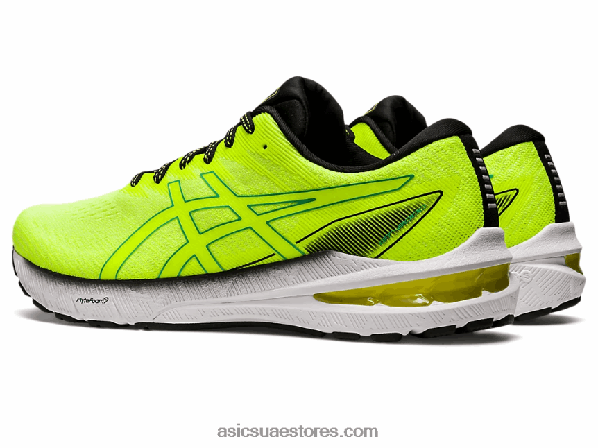Asics تجمهر أصفر / صنوبر مخملي GT-2000 10 2N24DJ971