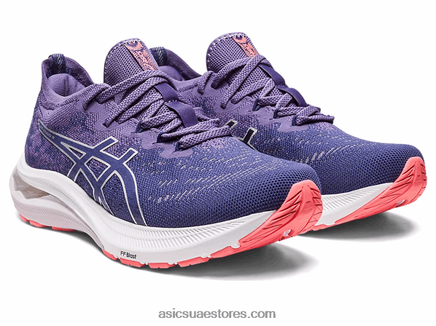 Asics أزرق نيلي / فضي نقي GT-2000 11 عضو الكنيست متماسكة 2N24DJ2197
