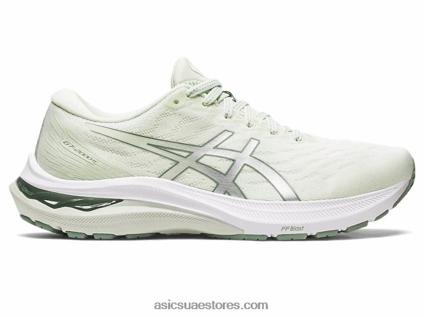 Asics همس أخضر / فضي نقي GT-2000 11 2N24DJ2607