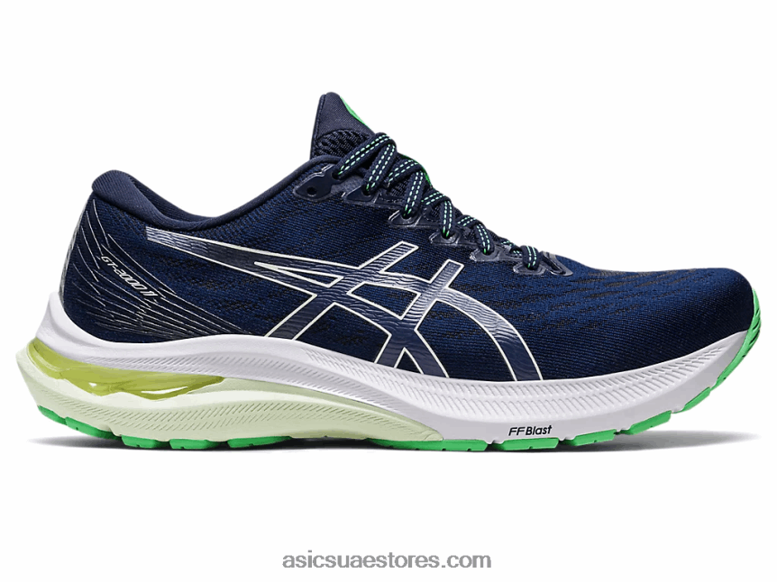Asics منتصف الليل / الهمس الأخضر GT-2000 11 2N24DJ2642