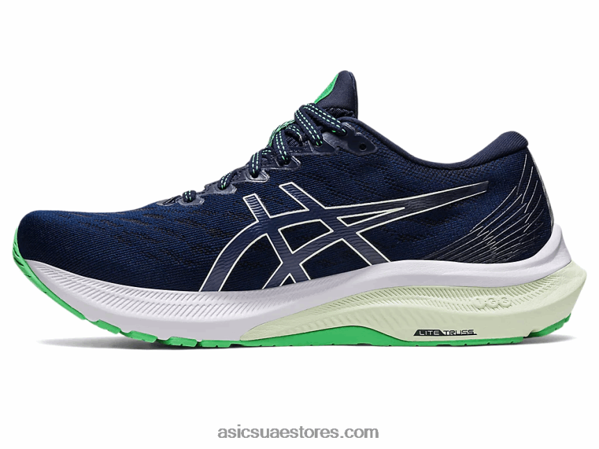 Asics منتصف الليل / الهمس الأخضر GT-2000 11 2N24DJ2642