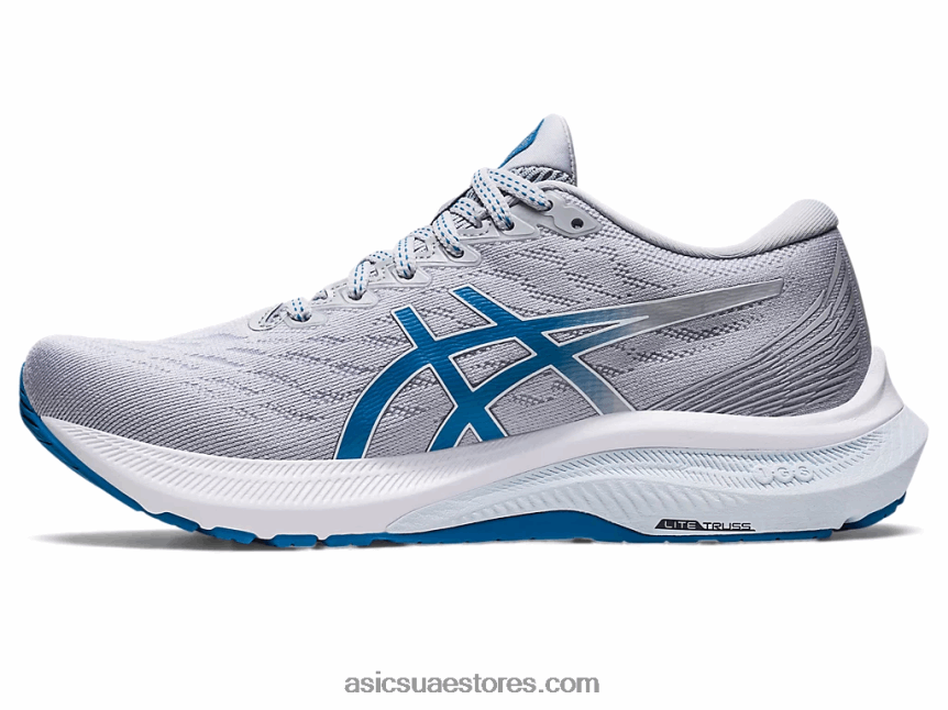 Asics الرمادي بيدمونت / تولد من جديد الأزرق GT-2000 11 عريض 2N24DJ2654