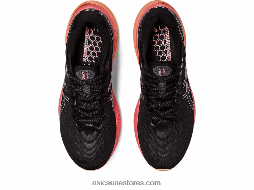 Asics أسود / فضي نقي GT-2000 11 عريض 2N24DJ2668