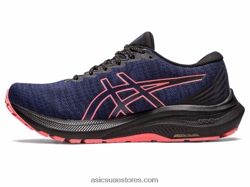 Asics أسود / أزرق نيلي GT-2000 11 جي تي اكس 2N24DJ2671