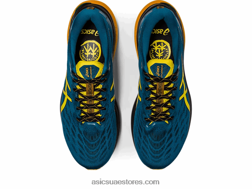 Asics طبيعة الاستحمام / أصفر ذهبي GT-2000 11 طن تبريد 2N24DJ435