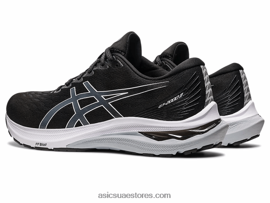 Asics أسود / أبيض GT-2000 11 2N24DJ665