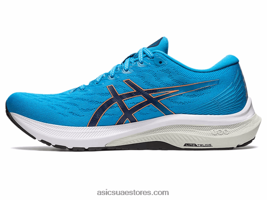 Asics أزرق الجزيرة / أزرق نيلي GT-2000 11 2N24DJ680