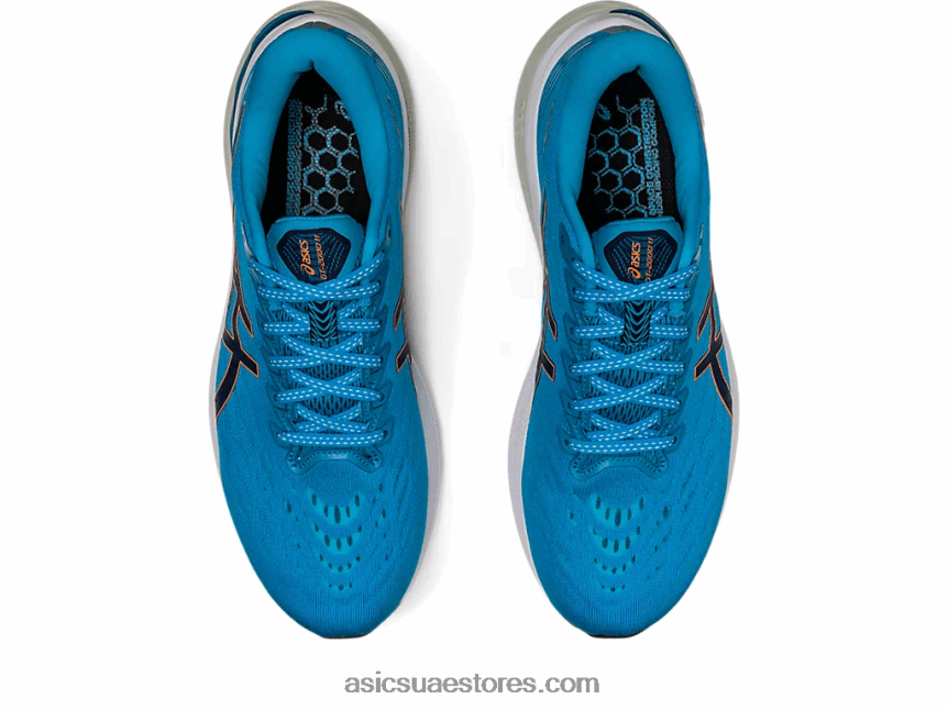 Asics أزرق الجزيرة / أزرق نيلي GT-2000 11 2N24DJ680