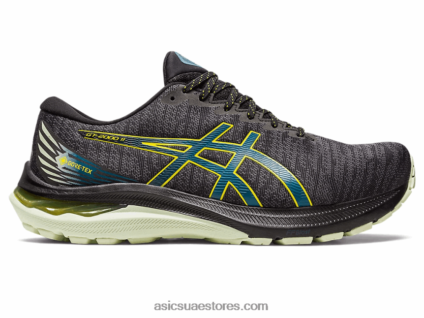 Asics أسود / حبر البط البري GT-2000 11 جي تي اكس 2N24DJ691