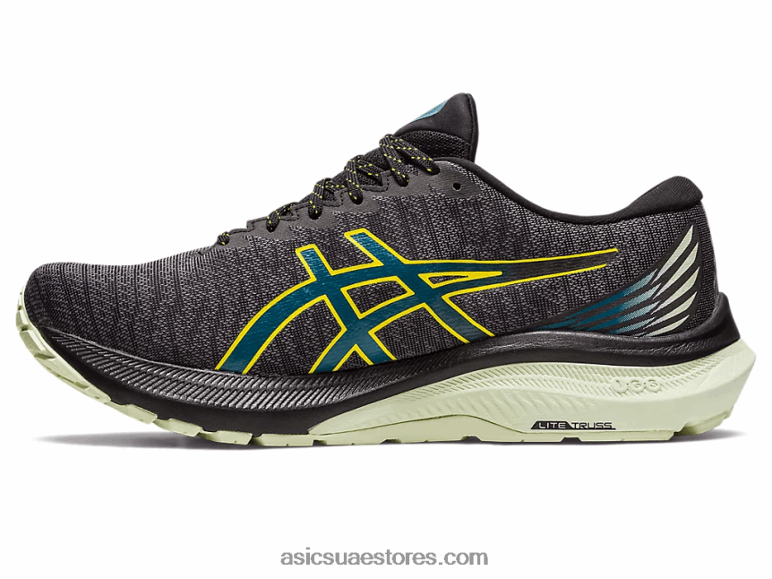 Asics أسود / حبر البط البري GT-2000 11 جي تي اكس 2N24DJ691