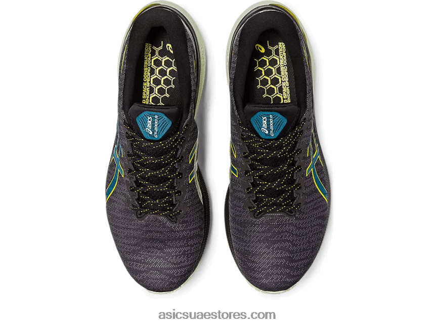 Asics أسود / حبر البط البري GT-2000 11 جي تي اكس 2N24DJ691