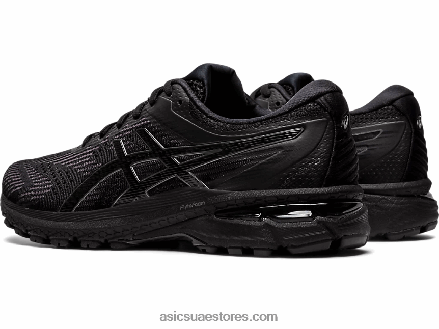 Asics أسود GT-2000 8 عريض 2N24DJ4197