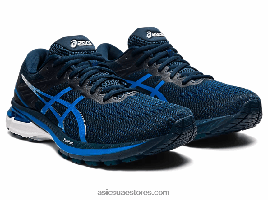 Asics الأزرق الفرنسي / الأزرق الكهربائي GT-2000 9 2N24DJ1764
