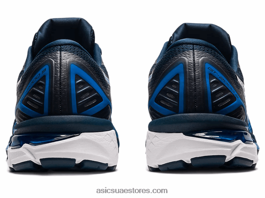 Asics الأزرق الفرنسي / الأزرق الكهربائي GT-2000 9 2N24DJ1764