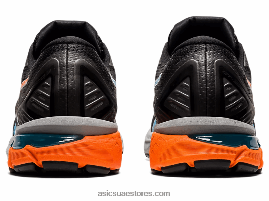 Asics أسود / أكوا رقمي GT-2000 9 درب 2N24DJ1958