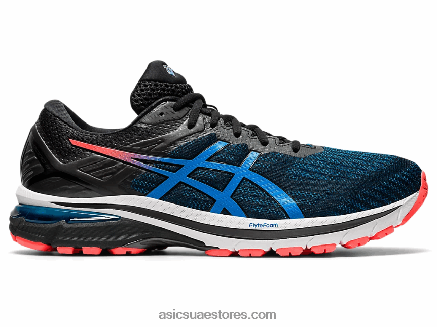 Asics أسود / أزرق مباشر GT-2000 9 2N24DJ2044