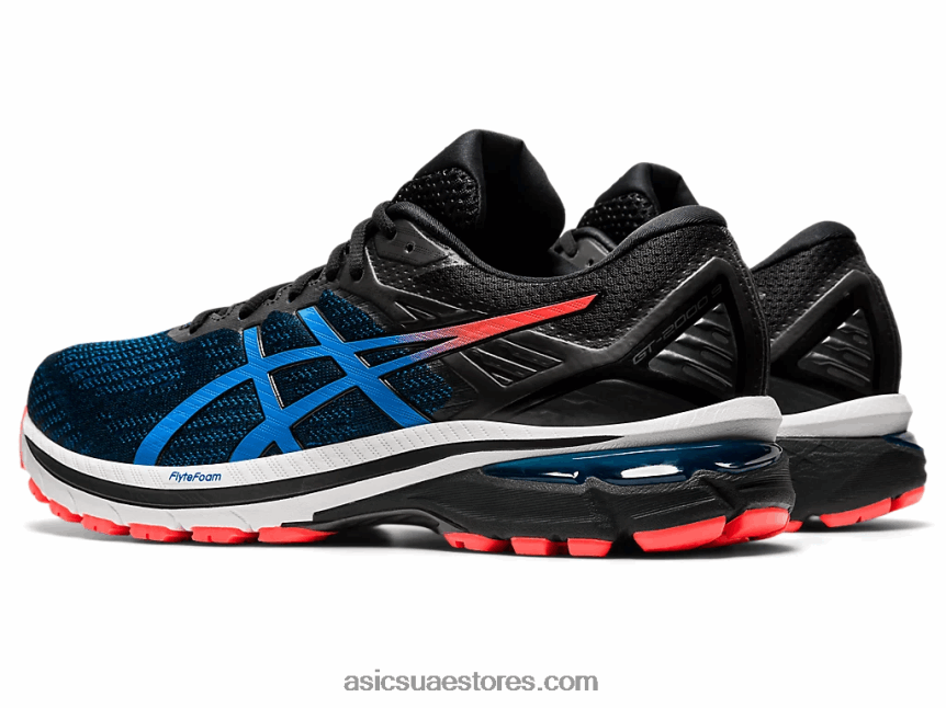 Asics أسود / أزرق مباشر GT-2000 9 2N24DJ2044