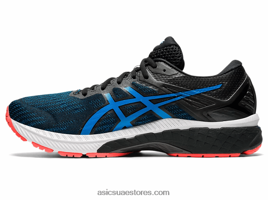 Asics أسود / أزرق مباشر GT-2000 9 2N24DJ2044