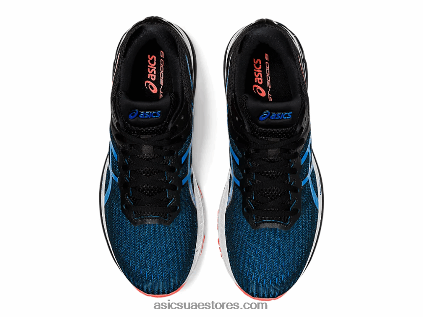 Asics أسود / أزرق مباشر GT-2000 9 2N24DJ2044