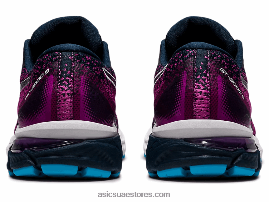 Asics أزرق فرنسي / أبيض GT-2000 9 متماسكة 2N24DJ3737