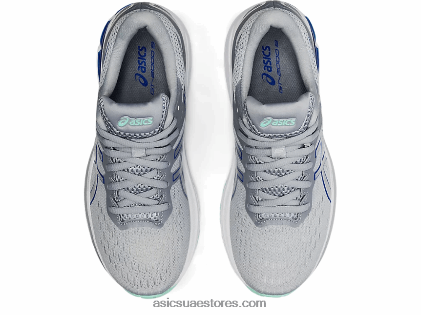 Asics الرمادي بيدمونت / الفضة النقية GT-2000 9 2N24DJ3850